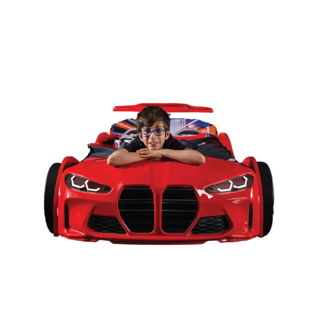 Kids twin car sales bed