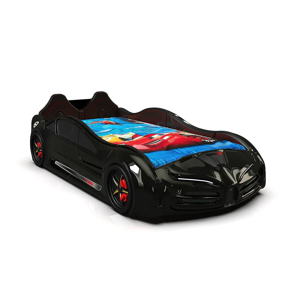 Premium Speedy Lamborghini Style Race Car Bed For Kids Twin Size - Zoomie Beds