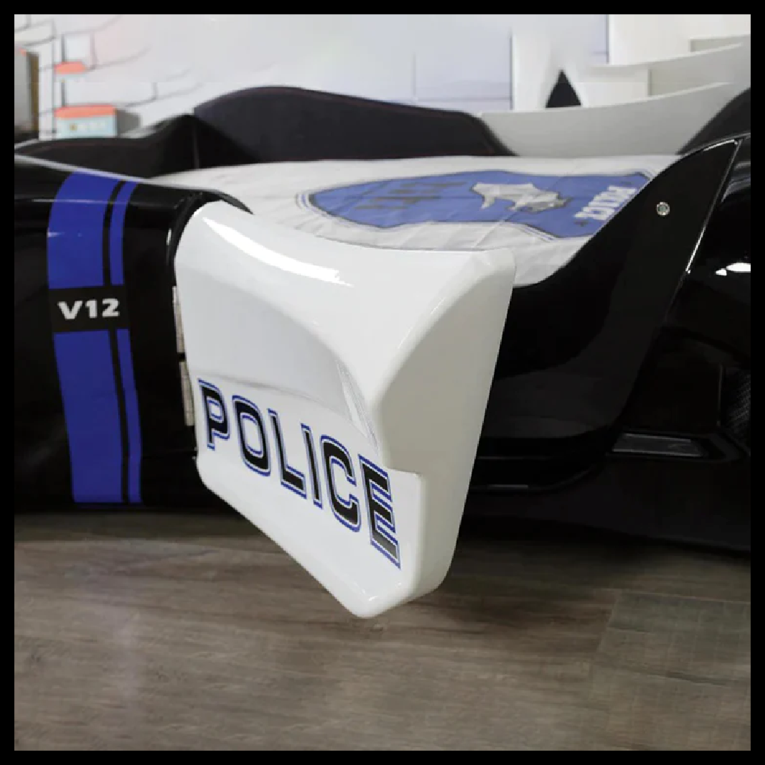 PREMIUM POLICE CAR BED - Zoomie Beds