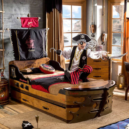 Pirate Ship Bed Twin Size - Zoomie Beds