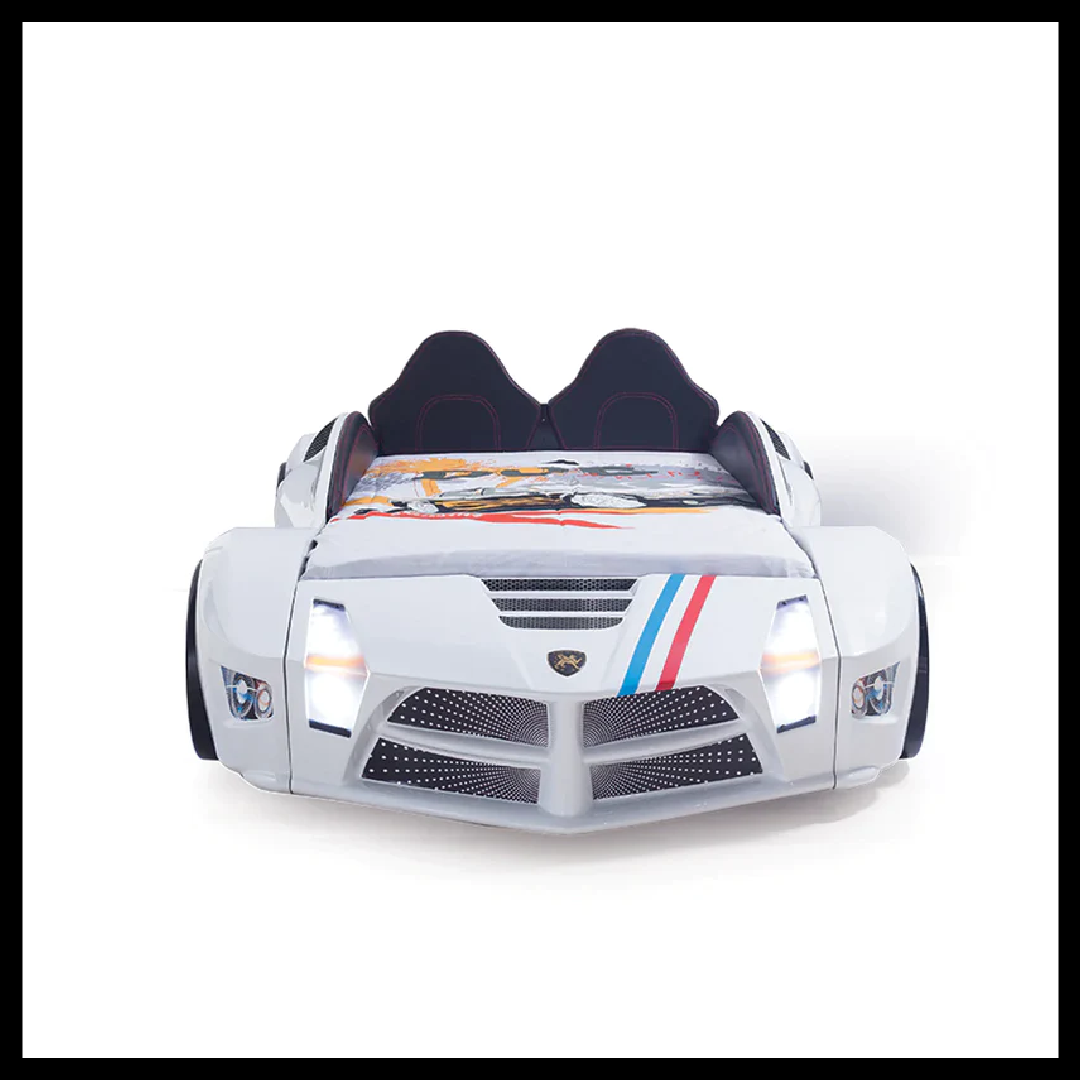 Mz Super Race Car Bed Twin Size For Kids/ Early Age Kids