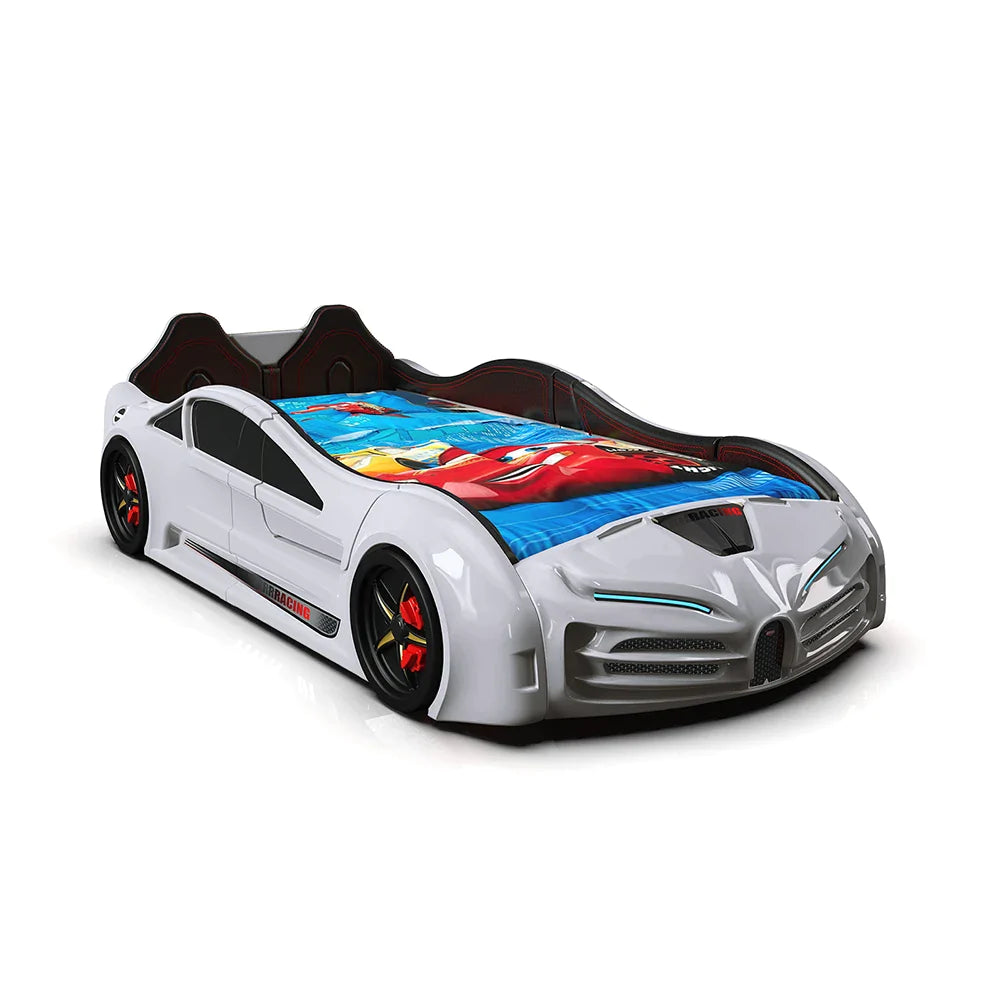 Premium Speedy Lamborghini Style Race Car Bed For Kids Twin Size - Zoomie Beds