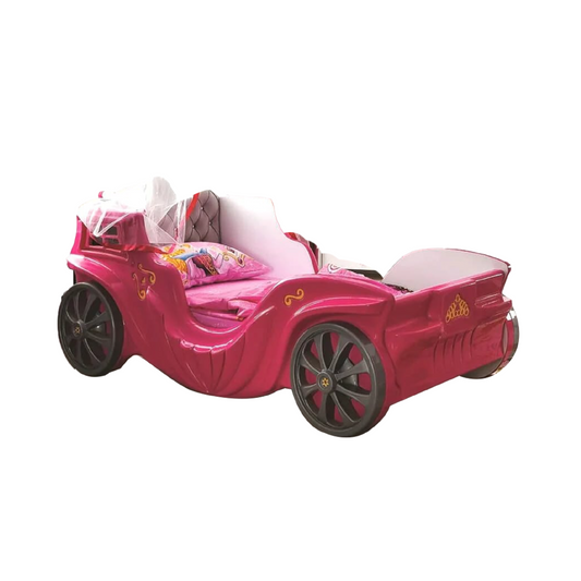 PRINCESS CARRIAGE CANOPY BED - Zoomie Beds