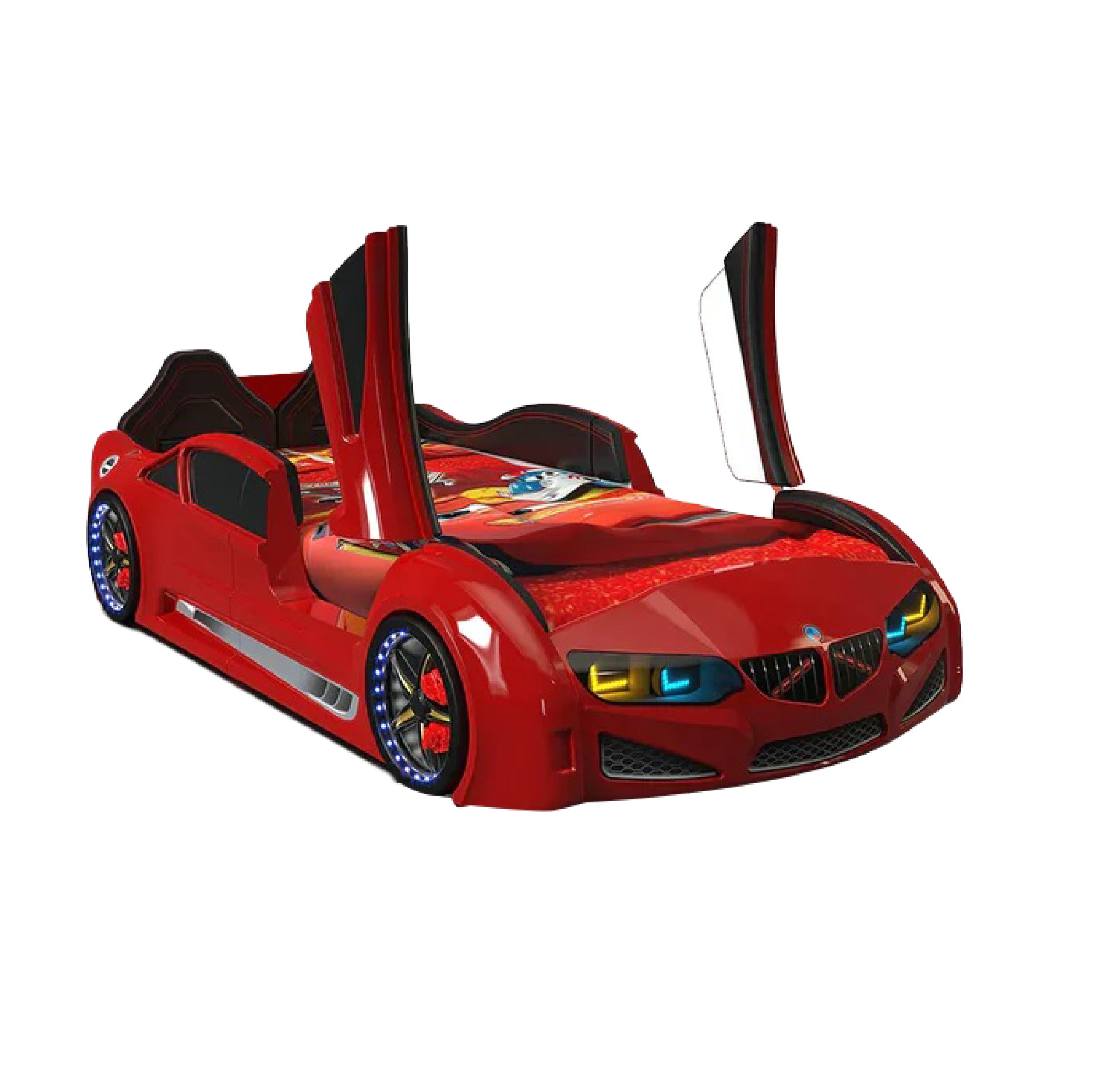 Mz Super Race Car Bed Twin Size For Kids/ Early Age Kids