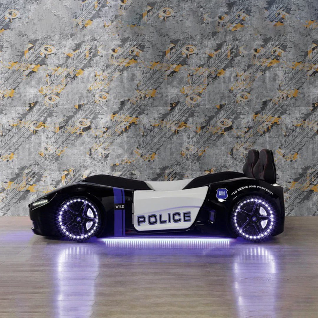 PREMIUM POLICE CAR BED - Zoomie Beds