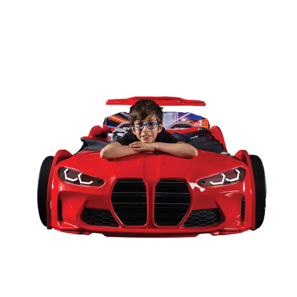 Gtx 2.0 Race Car Bed BMW M3 Style Twin Size - Zoomie Beds - Zoomie Beds