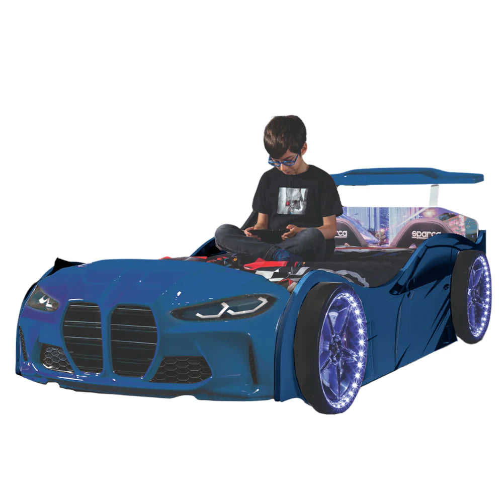 Gtx 2.0 Race Car Bed BMW M3 Style Twin Size - Zoomie Beds - Zoomie Beds